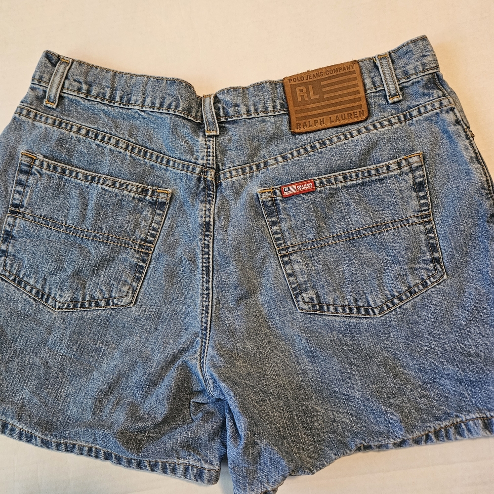 Vintage Ralph Lauren Polo Jean Co 5" Saturday Short Denim Women's Jean Shorts 10